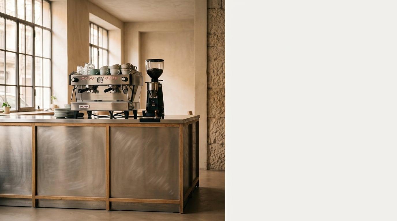 La barra de café de BRUMA